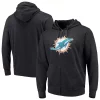 Men's G-III Sports by Carl Banks Charcoal Miami Dolphins Primary Logo Full-Zip Hoodie 1 Men's G-III Sports by Carl Banks Charcoal Miami Dolphins Primary Logo Full-Zip Hoodie -Philadelphia Eaglest shop 4040363
