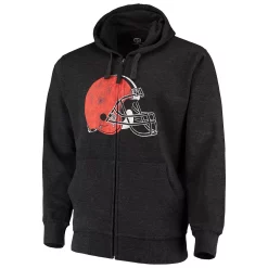 Men's G-III Sports by Carl Banks Charcoal Cleveland Browns Primary Logo Full-Zip Hoodie 8 Men's G-III Sports by Carl Banks Charcoal Cleveland Browns Primary Logo Full-Zip Hoodie -Philadelphia Eaglest shop 4049100 ALT2