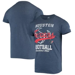 Men's Starter Heathered Navy Houston Texans Blitz T-Shirt -Philadelphia Eaglest shop 4645678 ALT
