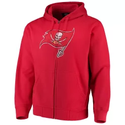 Men's G-III Sports by Carl Banks Red Tampa Bay Buccaneers Primary Logo Full-Zip Hoodie 8 Men's G-III Sports by Carl Banks Red Tampa Bay Buccaneers Primary Logo Full-Zip Hoodie -Philadelphia Eaglest shop 4964436 ALT2