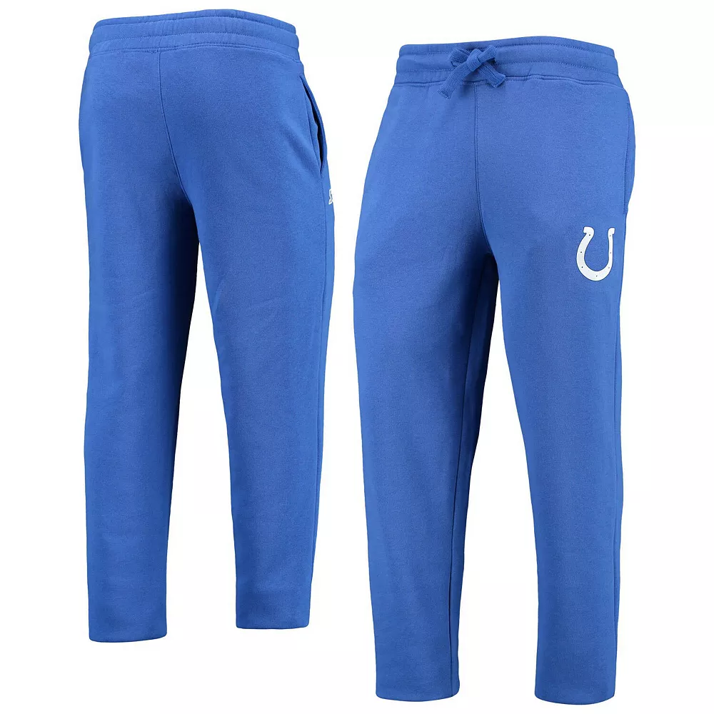Men's Royal Indianapolis Colts Starter Option Run Sweatpants 3 Men's Royal Indianapolis Colts Starter Option Run Sweatpants