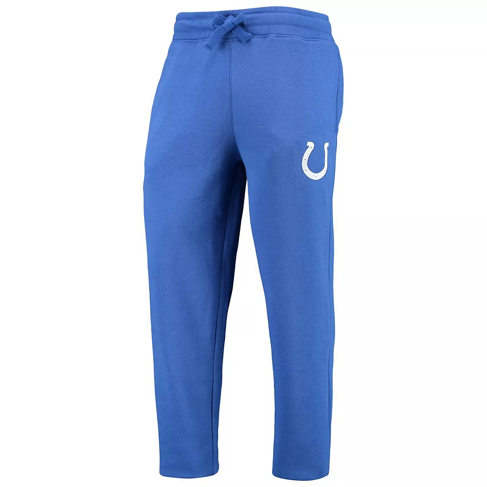 Men's Royal Indianapolis Colts Starter Option Run Sweatpants 4 Men's Royal Indianapolis Colts Starter Option Run Sweatpants - Image 2
