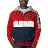 Men's Starter Red/Navy Washington Capitals Playoffs Color Block Full-Zip Hoodie 2 Men's Starter Red/Navy Washington Capitals Playoffs Color Block Full-Zip Hoodie -Philadelphia Eaglest shop 5371944
