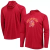 Men's Starter Red Tampa Bay Buccaneers Throwback Raglan Hoodie Long Sleeve T-Shirt -Philadelphia Eaglest shop 5374550