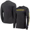 Men's Starter Heathered Charcoal Washington Football Team Halftime Long Sleeve T-Shirt -Philadelphia Eaglest shop 5376809
