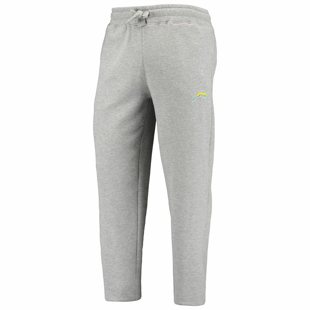 Men's Gray Los Angeles Chargers Starter Option Run Sweatpants 5 Men's Gray Los Angeles Chargers Starter Option Run Sweatpants - Image 3