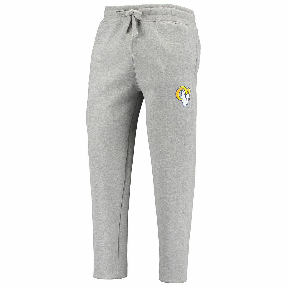 Men's Gray Los Angeles Rams Starter Option Run Sweatpants 5 Men's Gray Los Angeles Rams Starter Option Run Sweatpants - Image 3