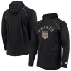Men's Starter Black New Orleans Saints Throwback Raglan Hoodie Long Sleeve T-Shirt -Philadelphia Eaglest shop 5380403