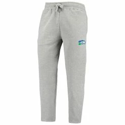 Men's Starter Heathered Gray Seattle Seahawks Team Throwback Option Run Sweatpants 7 Men's Starter Heathered Gray Seattle Seahawks Team Throwback Option Run Sweatpants -Philadelphia Eaglest shop 5381865 ALT2