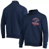 Men's Starter Navy Houston Texans Heisman Quarter-Zip Jacket -Philadelphia Eaglest shop 5384337