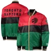 Men's Starter Red/Black/Green Toronto Raptors Black History Month NBA 75th Anniversary Full-Zip Jacket -Philadelphia Eaglest shop 5644796