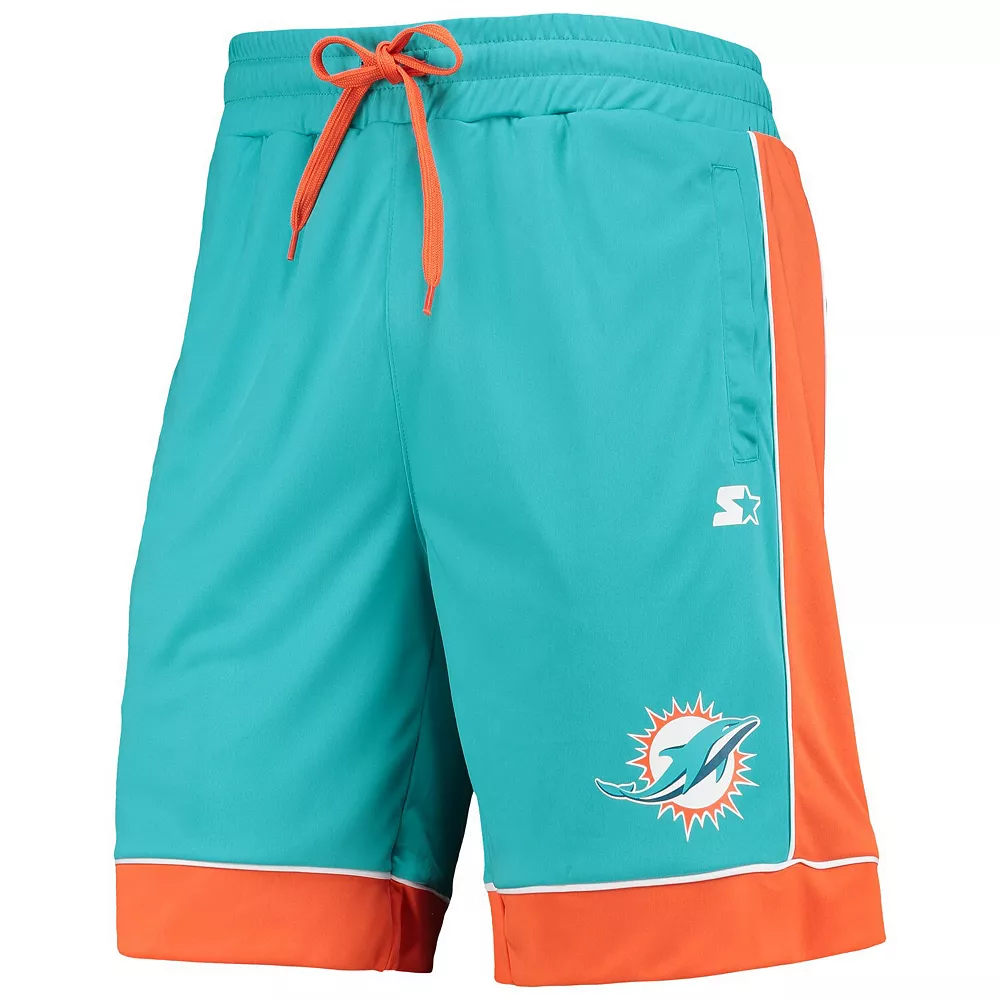 Men's Starter Aqua/Orange Miami Dolphins Fan Favorite Fashion Shorts 5 Men's Starter Aqua/Orange Miami Dolphins Fan Favorite Fashion Shorts - Image 3
