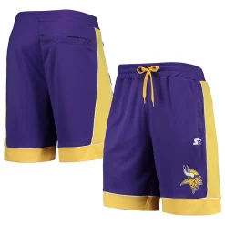 Men's Starter Purple/Gold Minnesota Vikings Fan Favorite Fashion Shorts