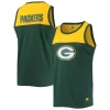 Men's Starter Green/Gold Green Bay Packers Team Touchdown Fashion Tank Top -Philadelphia Eaglest shop 5728819