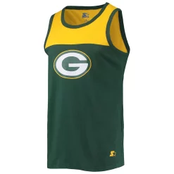 Men's Starter Green/Gold Green Bay Packers Team Touchdown Fashion Tank Top -Philadelphia Eaglest shop 5728819 ALT2