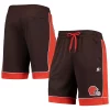 Men's Starter Brown/Orange Cleveland Browns Fan Favorite Fashion Shorts -Philadelphia Eaglest shop 5728873