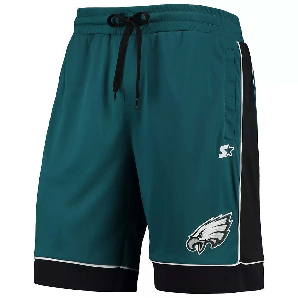 Men's Starter Midnight Green/Black Philadelphia Eagles Fan Favorite Fashion Shorts 5 Men's Starter Midnight Green/Black Philadelphia Eagles Fan Favorite Fashion Shorts - Image 3