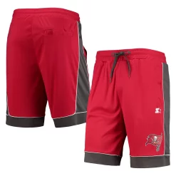 Men's Starter Red/Pewter Tampa Bay Buccaneers Fan Favorite Fashion Shorts -Philadelphia Eaglest shop 5729894 ALT