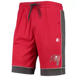 Men's Starter Red/Pewter Tampa Bay Buccaneers Fan Favorite Fashion Shorts -Philadelphia Eaglest shop 5729894 ALT2