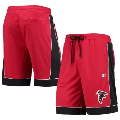 Men's Starter Red/Black Atlanta Falcons Fan Favorite Fashion Shorts