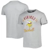 Men's Starter Heathered Gray Minnesota Vikings Prime Time T-Shirt 2 Men's Starter Heathered Gray Minnesota Vikings Prime Time T-Shirt -Philadelphia Eaglest shop 5915129