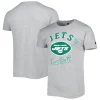 Men's Starter Heathered Gray New York Jets Prime Time T-Shirt -Philadelphia Eaglest shop 5938827