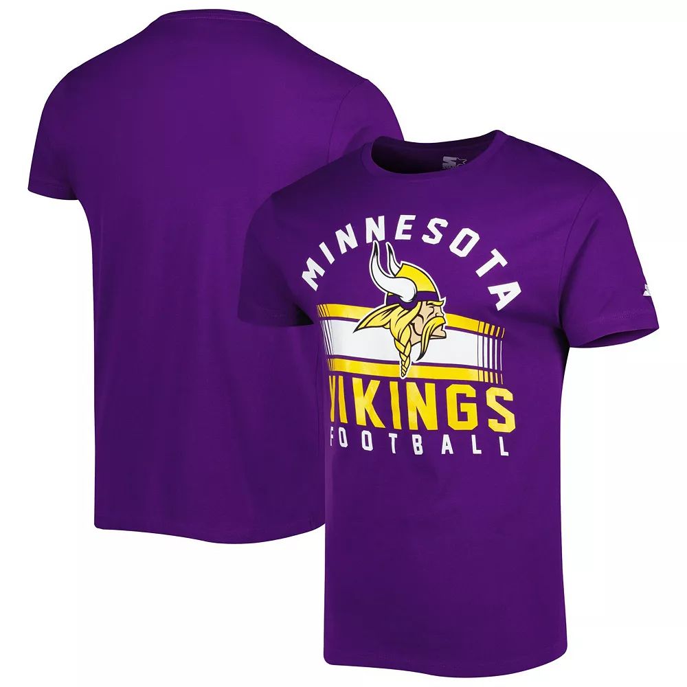 Men's Starter Purple Minnesota Vikings Prime Time T-Shirt 4 Men's Starter Purple Minnesota Vikings Prime Time T-Shirt - Image 2