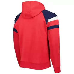 Men's Starter Red/Navy Washington Capitals Draft Fleece Raglan Pullover Hoodie -Philadelphia Eaglest shop 5968490 ALT3