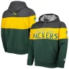 Men's Starter Green/Heather Charcoal Green Bay Packers Extreme Vintage Logos Pullover Hoodie -Philadelphia Eaglest shop 5981436