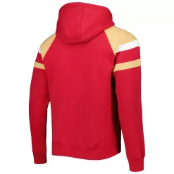 Men's Starter Scarlet San Francisco 49ers Draft Fleece Raglan Pullover Hoodie 9 Men's Starter Scarlet San Francisco 49ers Draft Fleece Raglan Pullover Hoodie -Philadelphia Eaglest shop 5981752 ALT3