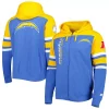 Men's Starter Royal Los Angeles Chargers Extreme Full-Zip Hoodie Jacket 1 Men's Starter Royal Los Angeles Chargers Extreme Full-Zip Hoodie Jacket -Philadelphia Eaglest shop 5981784