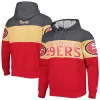 Men's Starter Heather Charcoal/Scarlet San Francisco 49ers Extreme Pullover Hoodie 1 Men's Starter Heather Charcoal/Scarlet San Francisco 49ers Extreme Pullover Hoodie -Philadelphia Eaglest shop 5993764
