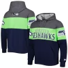 Men's Starter Heather Charcoal/College Navy Seattle Seahawks Extreme Pullover Hoodie 1 Men's Starter Heather Charcoal/College Navy Seattle Seahawks Extreme Pullover Hoodie -Philadelphia Eaglest shop 5993773