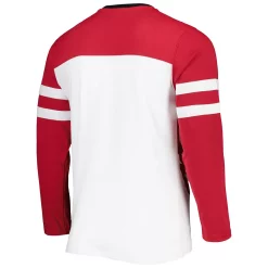 Men's Starter Cardinal/White Arizona Cardinals Halftime Long Sleeve T-Shirt -Philadelphia Eaglest shop 5994785 ALT3