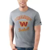 Men's Starter Heathered Gray Washington Commanders Prime Time T-Shirt 1 Men's Starter Heathered Gray Washington Commanders Prime Time T-Shirt -Philadelphia Eaglest shop 6024742