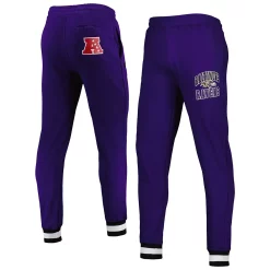 Men's Starter Purple Baltimore Ravens Blitz Fleece Jogger Pants