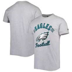 Front Page 23 Men's Starter Heathered Gray Philadelphia Eagles Prime Time T-Shirt