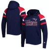 Men's Starter Navy New England Patriots Draft Fleece Raglan Pullover Hoodie -Philadelphia Eaglest shop 6029280