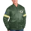 Men's Starter Green Green Bay Packers The Pick and Roll Full-Snap Jacket -Philadelphia Eaglest shop 6041050