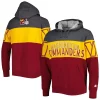 Men's Starter Heather Charcoal/Burgundy Washington Commanders Extreme Pullover Hoodie 2 Men's Starter Heather Charcoal/Burgundy Washington Commanders Extreme Pullover Hoodie -Philadelphia Eaglest shop 6078556
