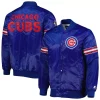 Men's Starter Royal Chicago Cubs Pick & Roll Satin Varsity Full-Snap Jacket -Philadelphia Eaglest shop 6091559