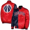 Men's Starter Navy/Red Washington Wizards Fast Break Satin Full-Snap Jacket 1 Men's Starter Navy/Red Washington Wizards Fast Break Satin Full-Snap Jacket -Philadelphia Eaglest shop 6091831