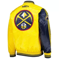Men's Starter Navy/Gold Denver Nuggets Fast Break Satin Full-Snap Jacket 9 Men's Starter Navy/Gold Denver Nuggets Fast Break Satin Full-Snap Jacket -Philadelphia Eaglest shop 6156749 ALT3