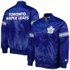 Men's Starter Blue Toronto Maple Leafs Pick & Roll Satin Full-Snap Varsity Jacket 2 Men's Starter Blue Toronto Maple Leafs Pick & Roll Satin Full-Snap Varsity Jacket -Philadelphia Eaglest shop 6162115