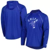 Men's Starter Royal Indianapolis Colts Vintage Logo Raglan Hoodie T-Shirt -Philadelphia Eaglest shop 6164451